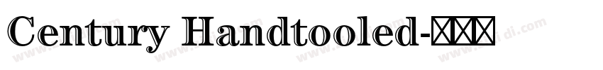 Century Handtooled字体转换